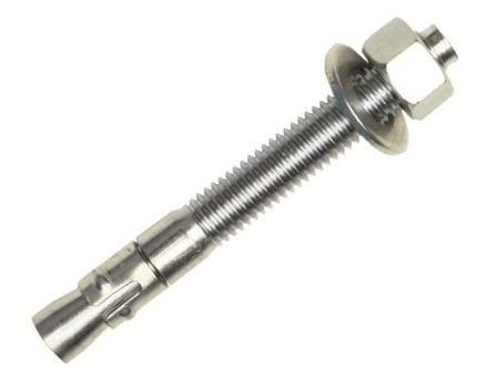 x 100mm Through G316 Masonry Claw Bolt 12mm Qty 5 Wedge Anchor Stainless M12 