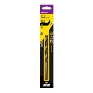 Product image: 10.5mm Jobber Drill Bit - Cobalt Series
