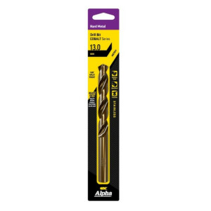 Product image: 13.0mm Jobber Drill Bit - Cobalt Series