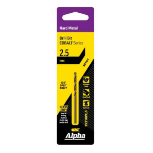 Product image: 2.5mm Jobber Drill Bit - Cobalt Series