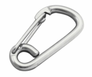 Product image: ASYMMETRIC SPRING HOOK, 316, M10