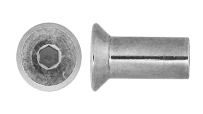 Barrel Nut CSK Socket