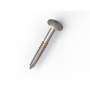 Product image: SELF DRILLING TIMBER, BUTTON HEAD, SQUARE DRIVE, T17, 316, 10Gx38mm