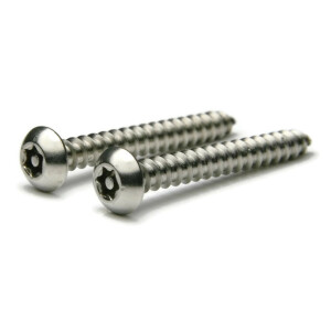 Product image: SELF TAPPER, BUTTON, POST TORX, 304, 14gx1"