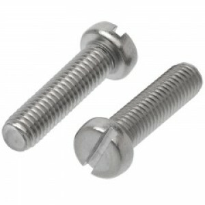 Product image: M/C SCREW, CHEESE HEAD, SLOT, 304, M2x8