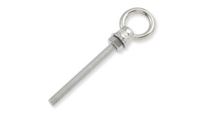 Product image: COLLARED EYE BOLT C/W NUT & WASHER, 316, M8X80