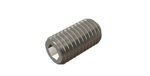 Product image: GRUB SCREW (SOCKET SET SCREW), CUP POINT,  304, M12x35