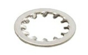 Product image: LOCK WASHER, INT TOOTH, 304, M3