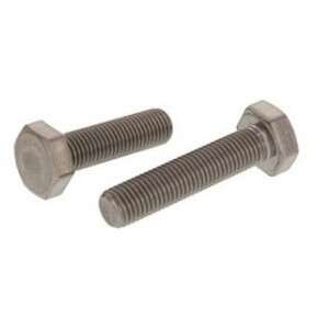 Product image: SET SCREW, HEX HEAD, METRIC FINE, 316, M10X50, 1.25P
