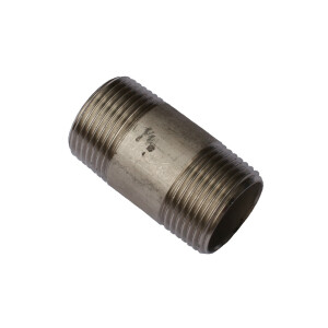 Product image: PIPE PIECE, SCH40, SBE, BSPT, 316, 15NB (1/2") x 300mm