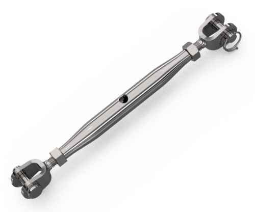 Pipe Turnbuckle Jaw Jaw M8