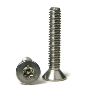 Product image: SECURITY SCREW, CSK, POST TORX, 304, M10x25