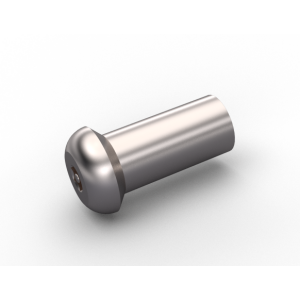 Product image: BARREL NUT, SECURITY, RAISED CSK, HEX POST, 316, M8x28