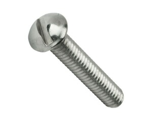 Product image: M/C SCREW, RND, SLOT, 304, UNC, 1/4" x 3/4"