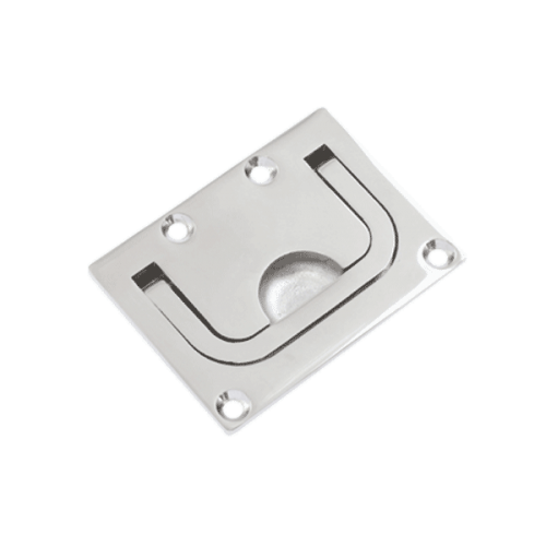 S5400 Flush Ring Pull Light Duty Stainless Steel 500x500