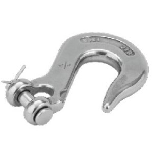 Product image: SLIP HOOK, CLEVIS END, 316, 130mm