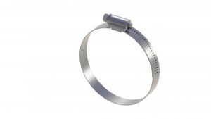 Product image: HOSE CLAMP, SOLID BAND, 304,  12-20 mm Dia, 9mm wide