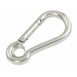 Product image: SPRING HOOK W/- EYELET, 316, M5