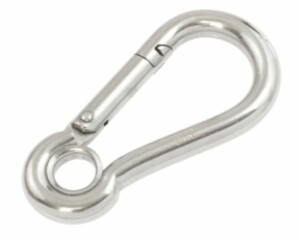 Product image: SPRING HOOK W/- EYELET, 316, M8
