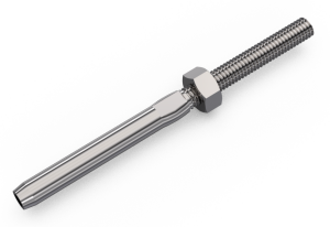Product image: SWAGE STUD TERMINAL GRD 316 M6x75x3.2