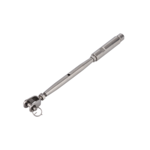 Product image: PIPE TURNBUCKLE, JAW / SWAGELESS, 316, M5X3.2