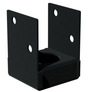 Product image: BLACKOUT - TRADIES BOLT DOWN POST SUPPORT 90mm