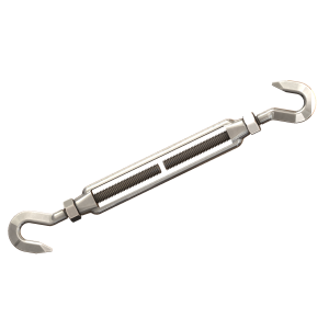 Product image: TURNBUCKLE, HOOK/HOOK, 316, M5