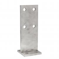 Product image: T-BLADE POST SUPPORT 80x80x250mm, STAINLESS 304