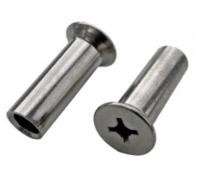 Product image: BARREL NUT, CSK, PHILLIPS, 316, M3