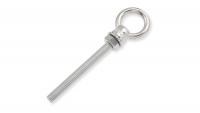 Product image: COLLARED EYE BOLT C/W NUT & WASHER, 316, M10x100