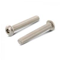 Product image: SECURITY SCREW, BUTTON, POST HEX, 304, M5x10