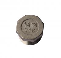Product image: HEX PLUG, 316, BSP, 3/8"