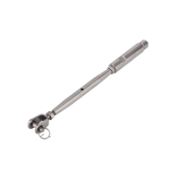 Product image: PIPE TURNBUCKLE, JAW / SWAGELESS, 316, M5X3.2