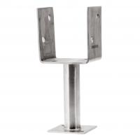 Product image: POST SUPPORT 130X90mm FULL STIRRUP, 304