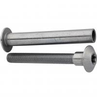 Product image: VUEBOLT CONCEALED THREAD BOLTS, M12 x 110-150mm, ZINC/NICKEL - CARD OF 2