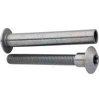 Product image: VUEBOLT CONCEALED THREAD BOLTS, M16 x 110-150mm, ZINC/NICKEL - CARD OF 2