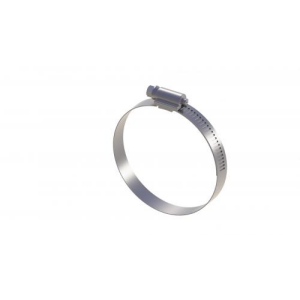 Product image: HOSE CLAMP, SOLID BAND, 304, 16-27mm Dia, 12mm Wide