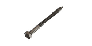 Product image: COACH SCREWS, HEX HEAD, 316, M10x150