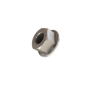 Product image: NUT, HEX FLANGE SERRATED, 304, M8