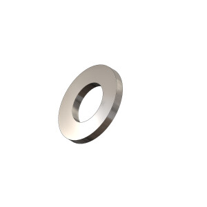 Product image: WASHER, FLAT, 304, 1/4' (OD=5/8', T=18G)