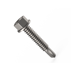 Product image: SCREWS, SELF DRILLING METAL, BI-METAL, HEX HEAD, 14Gx35