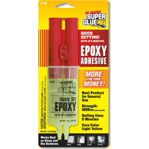 Product image: QUICK SET EPOXY ADHESIVE, DUAL SYRINGE, 28g