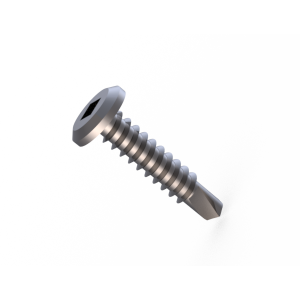 Product image: SCREWS, SELF DRILLING, WAFER, SQ, BI-METAL, 316, 10g x 25