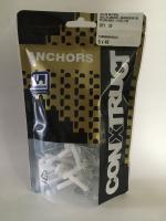 Product image: NAIL-IN ANCHOR, NYLON, MUSHROOM, 5 X 40 -- PACK of 50