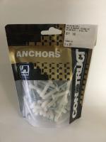 Product image: NAIL-IN ANCHOR, NYLON, ROUND, 5 X 25 -- PACK of 100
