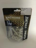 Product image: WALL PLUG, PANTHA, NYLON, SUITS 8G(4.2) SCREW -- PACK of 50