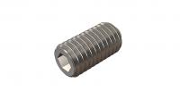 Product image: GRUB SCREW (SOCKET SET SCREW),  CUP POINT, 304, UNC, 1/4'X3/16"